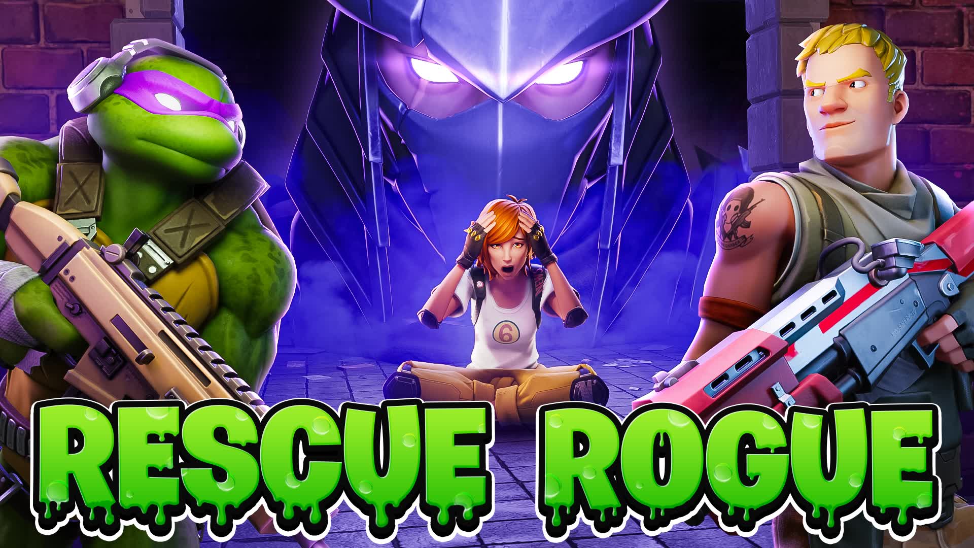 TMNT: Rescue Rogue Fortnite experience artwork